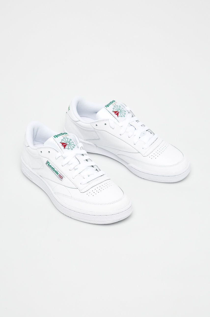 Reebok Classic Reebok - Pantofi Club C 85 AR0456 AR0456.100000155-WHITE/GREE - Pled.ro