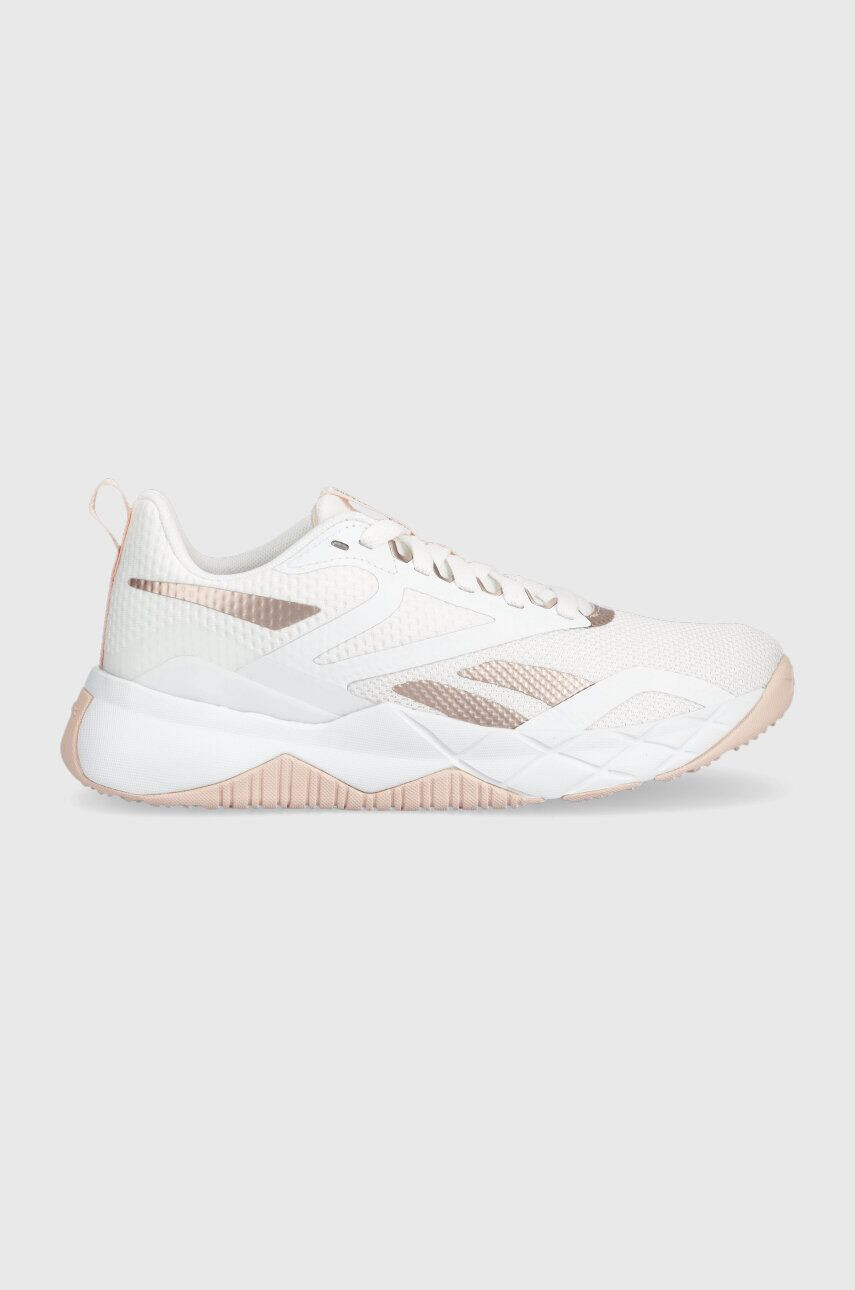 Reebok pantofi de antrenament Nanoflex Trainer culoarea alb - Pled.ro