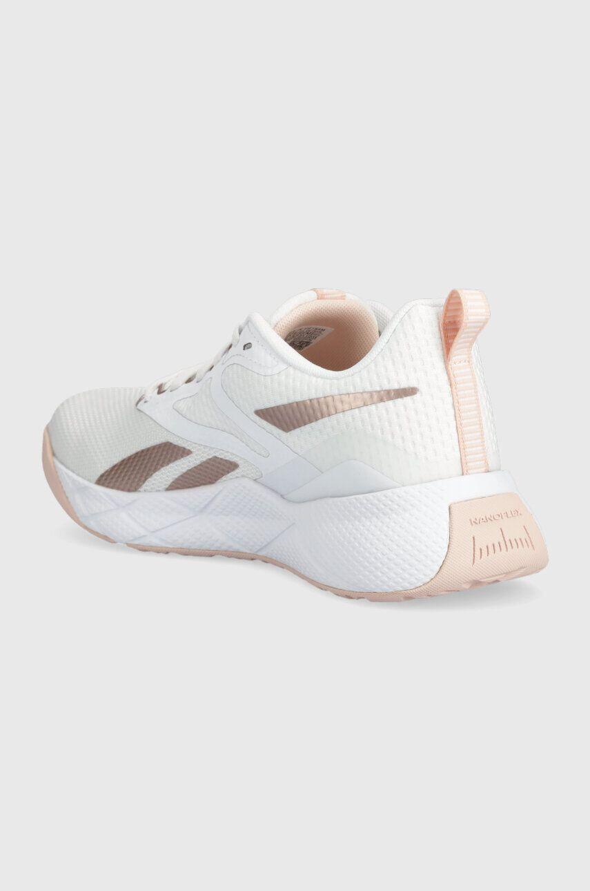 Reebok pantofi de antrenament Nanoflex Trainer culoarea alb - Pled.ro