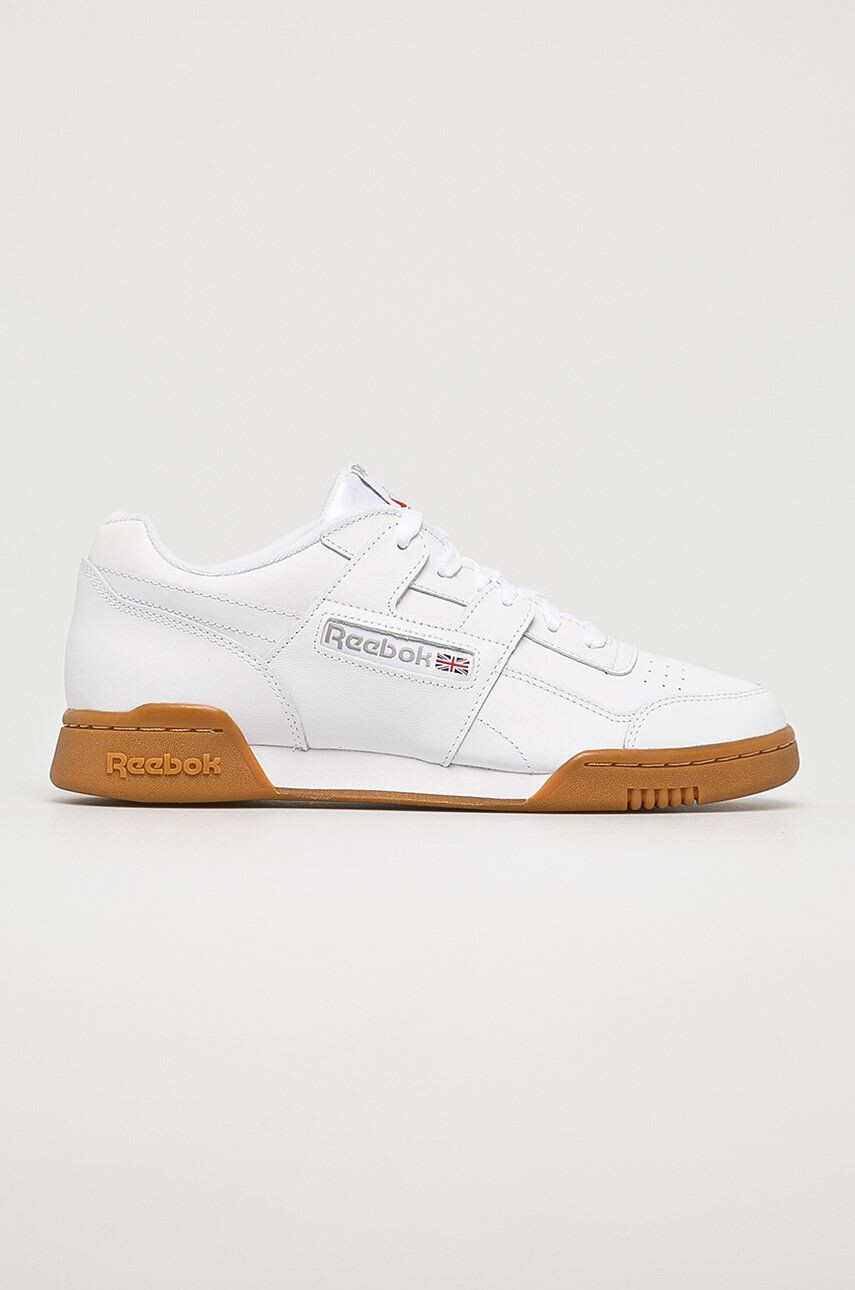 Reebok Classic Reebok - Pantofi Workout Plus CN2126 CN2126-WHITE/CARB - Pled.ro