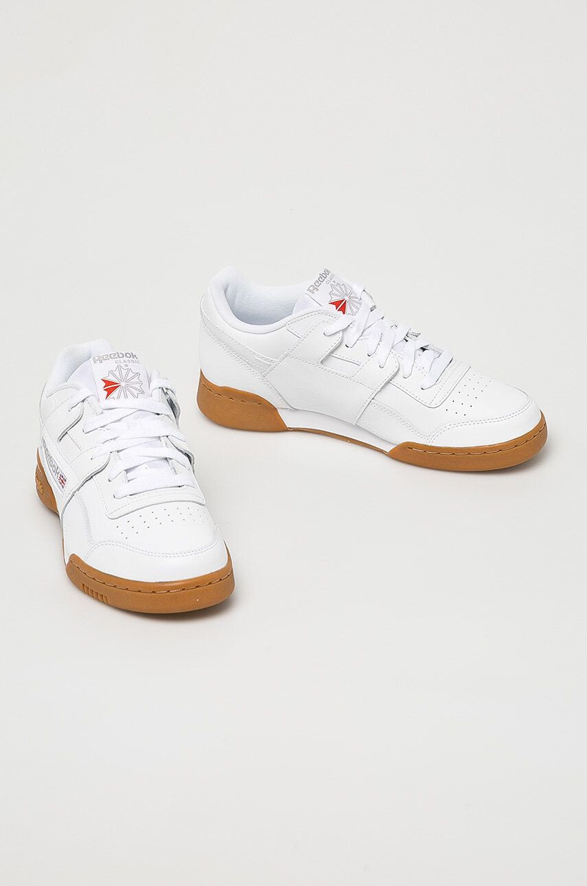 Reebok Classic Reebok - Pantofi Workout Plus CN2126 CN2126-WHITE/CARB - Pled.ro