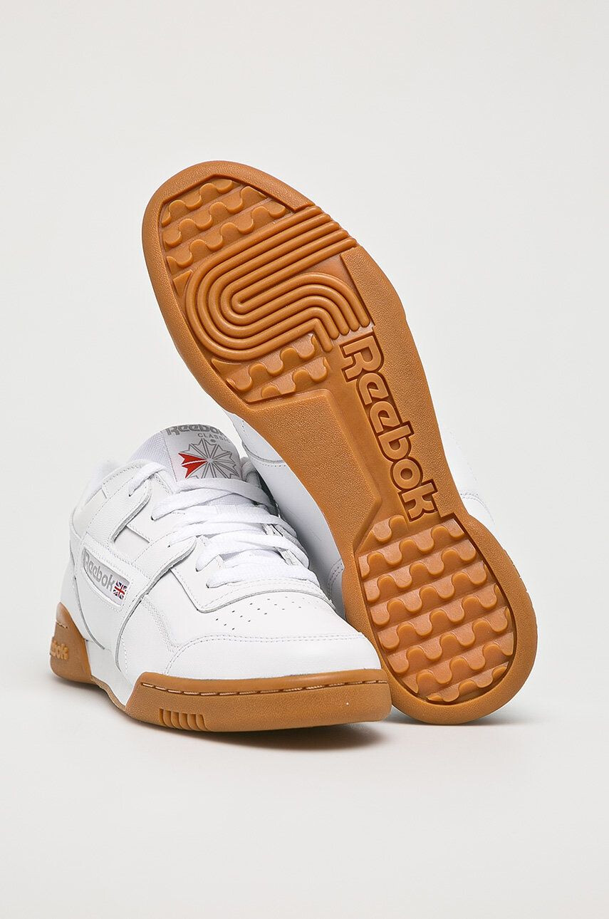 Reebok Classic Reebok - Pantofi Workout Plus CN2126 CN2126-WHITE/CARB - Pled.ro