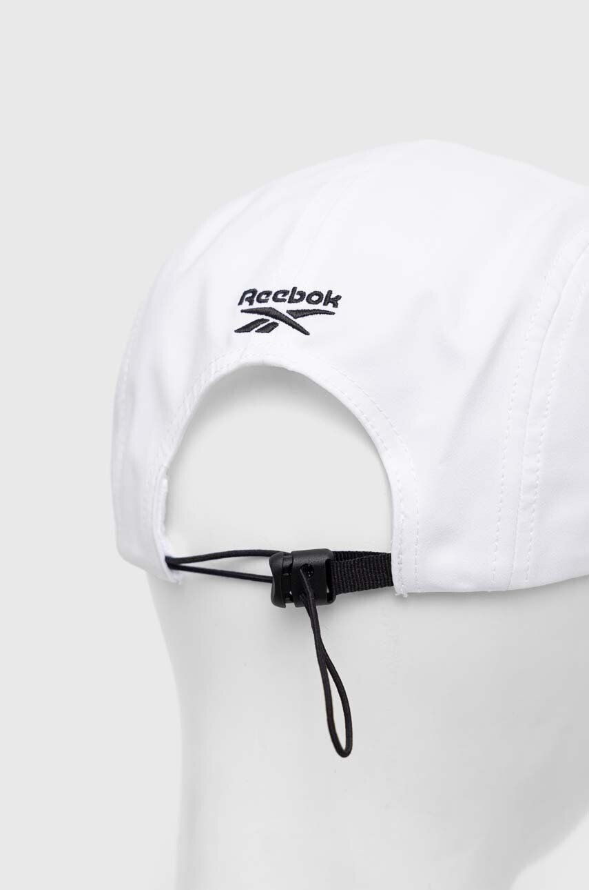 Reebok sapca Tech Style culoarea alb cu imprimeu - Pled.ro