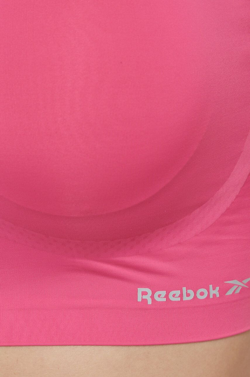 Reebok sutien sport U4.F9640 culoarea violet neted - Pled.ro