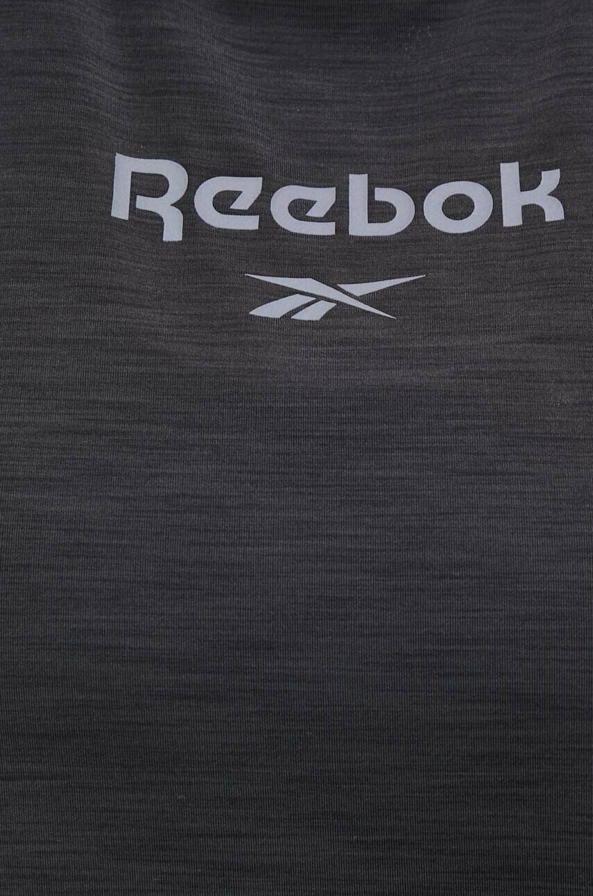 Reebok top de antrenament Activchill Graphic culoarea gri - Pled.ro