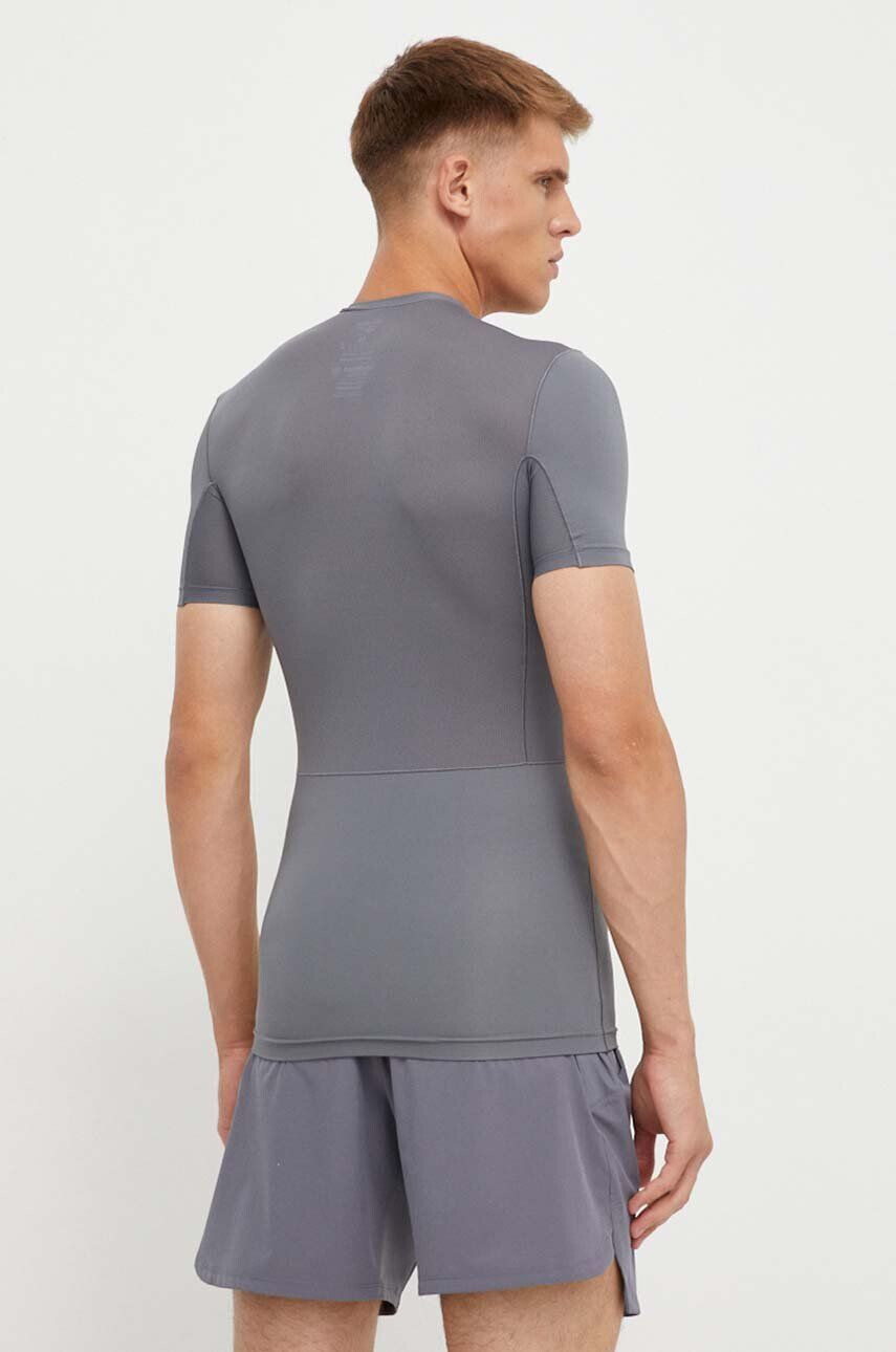 Reebok tricou de antrenament culoarea gri neted - Pled.ro