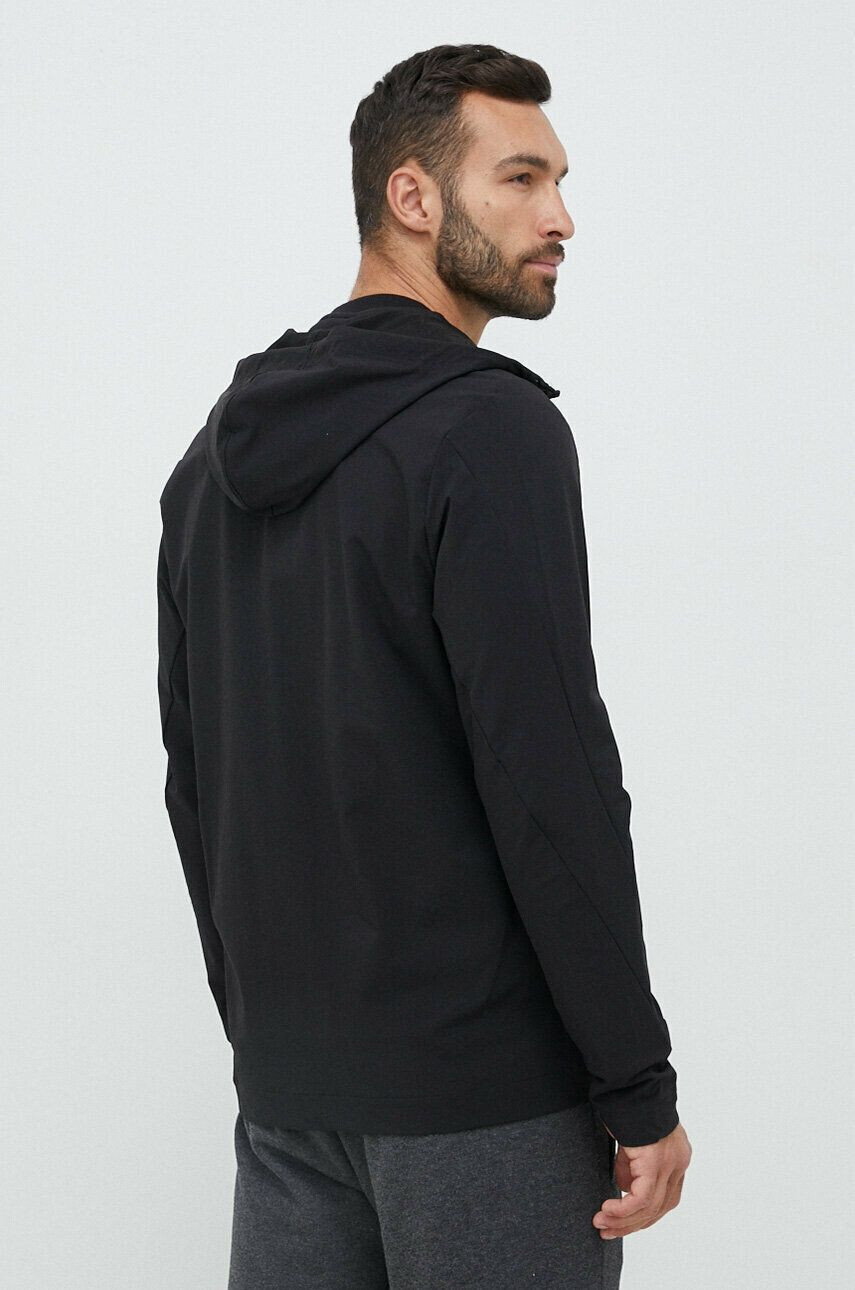 Reebok windbreaker Performance culoarea negru de tranzitie - Pled.ro