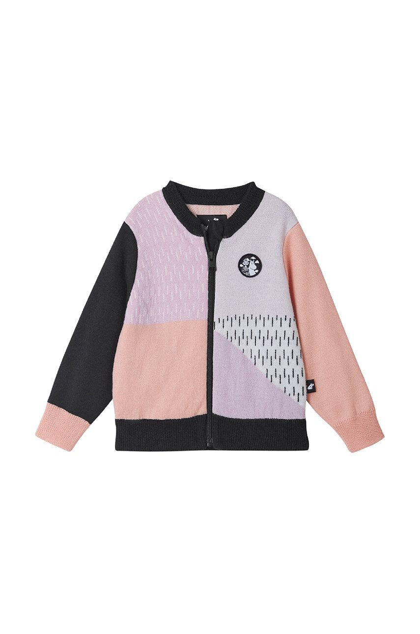 Reima cardigan copii culoarea roz - Pled.ro