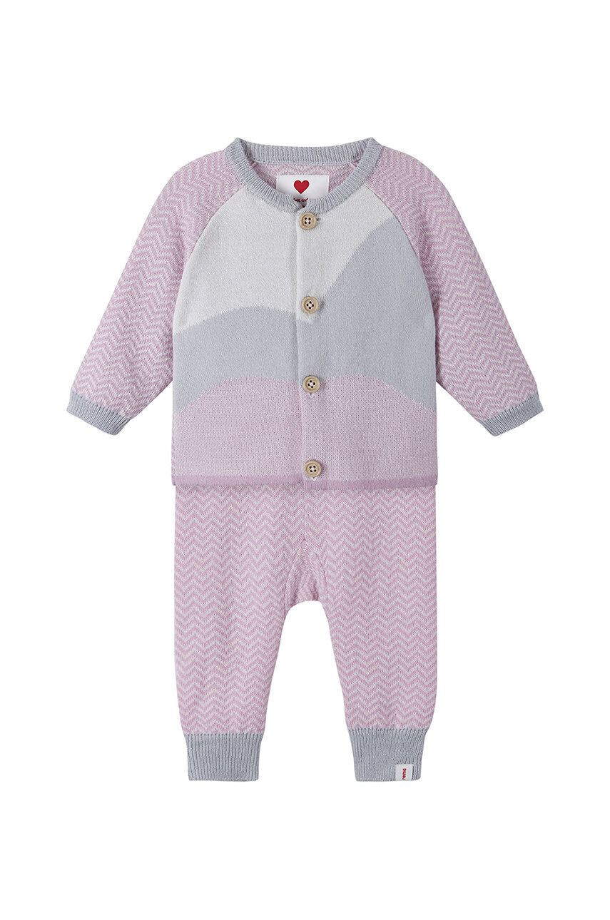 Reima compleu bebe culoarea roz - Pled.ro