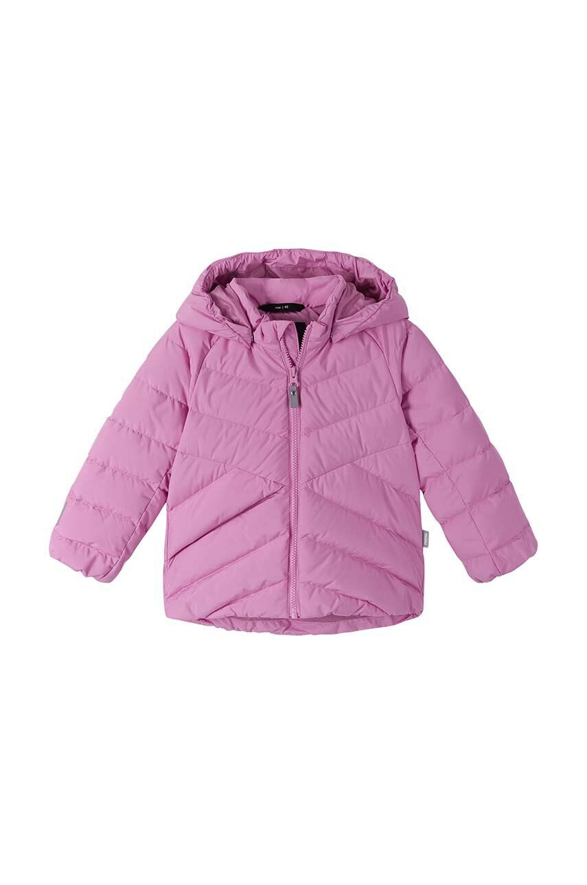 Reima geaca bebe Kupponen culoarea violet - Pled.ro