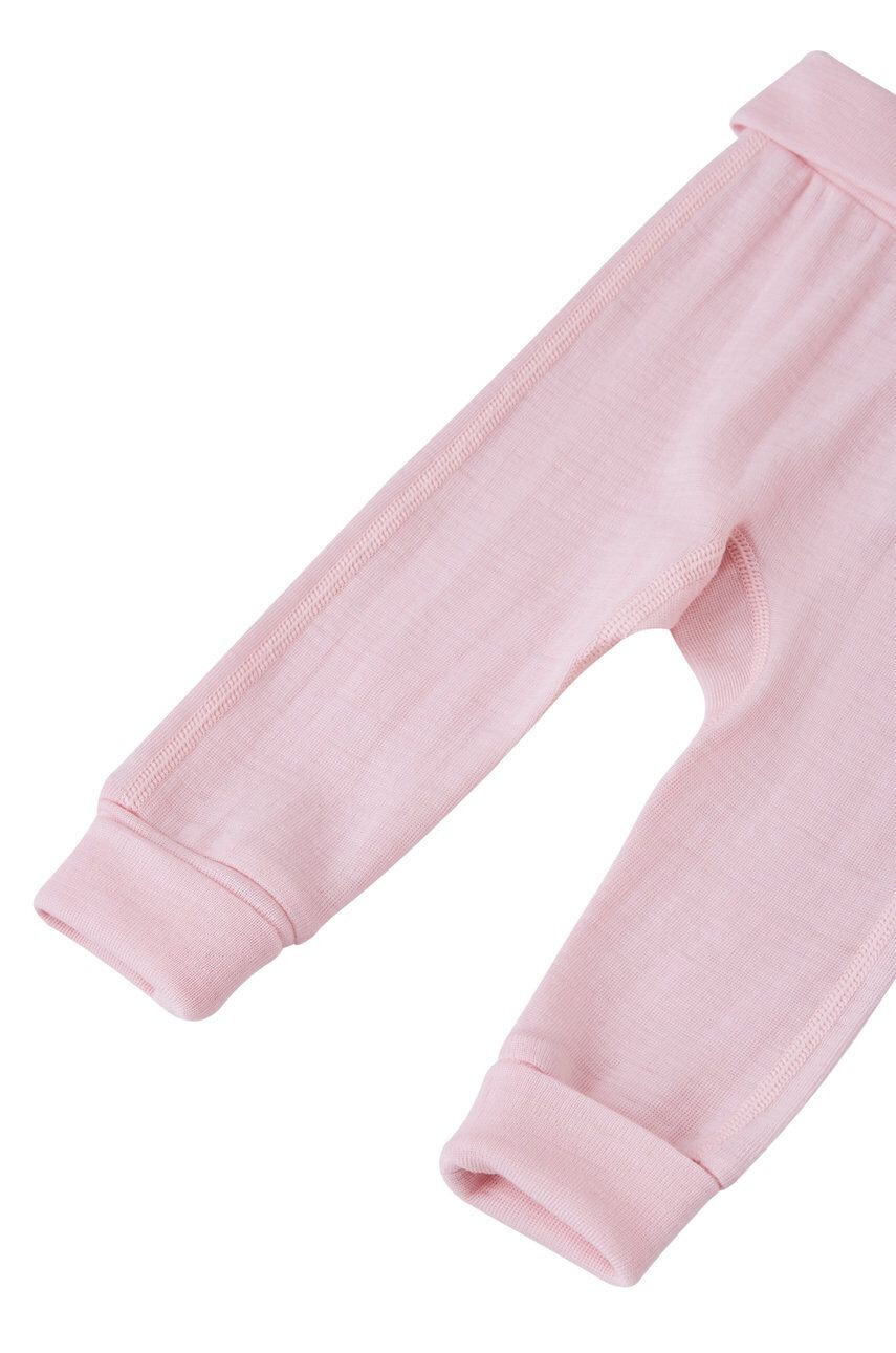 Reima leggins bebe culoarea roz neted - Pled.ro