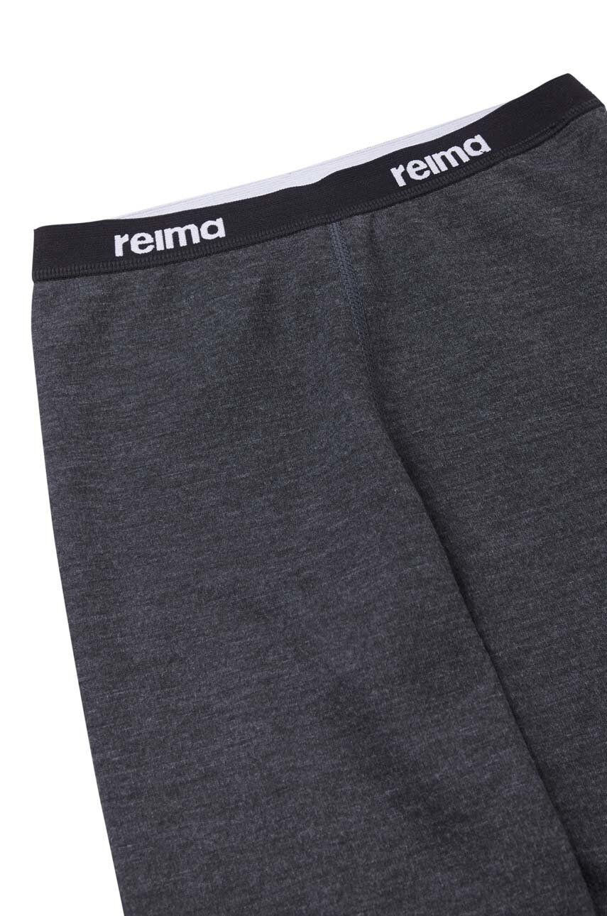 Reima set de lenjerie intima termoactiva pentru copii culoarea negru - Pled.ro