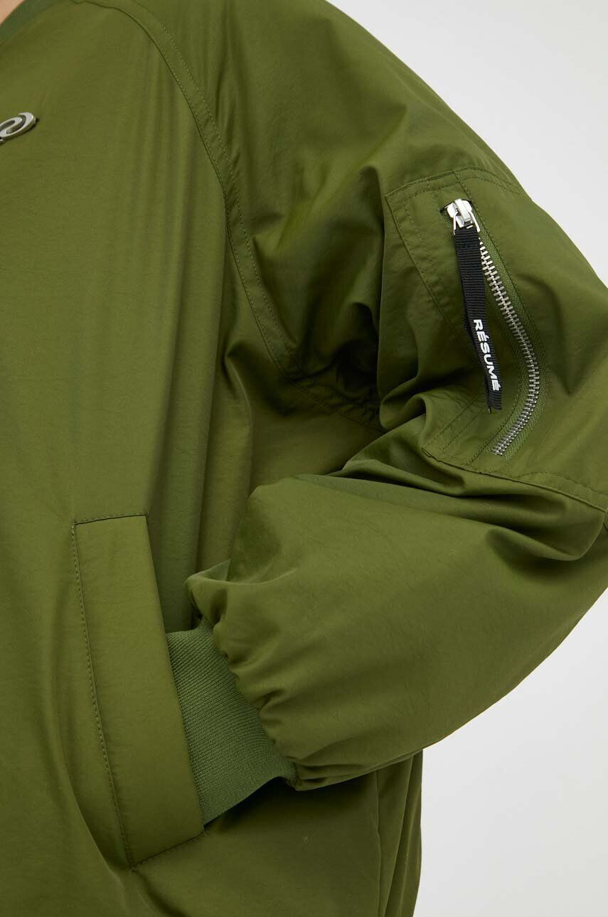 Resume Résumé geaca bomber femei culoarea verde de iarna oversize - Pled.ro