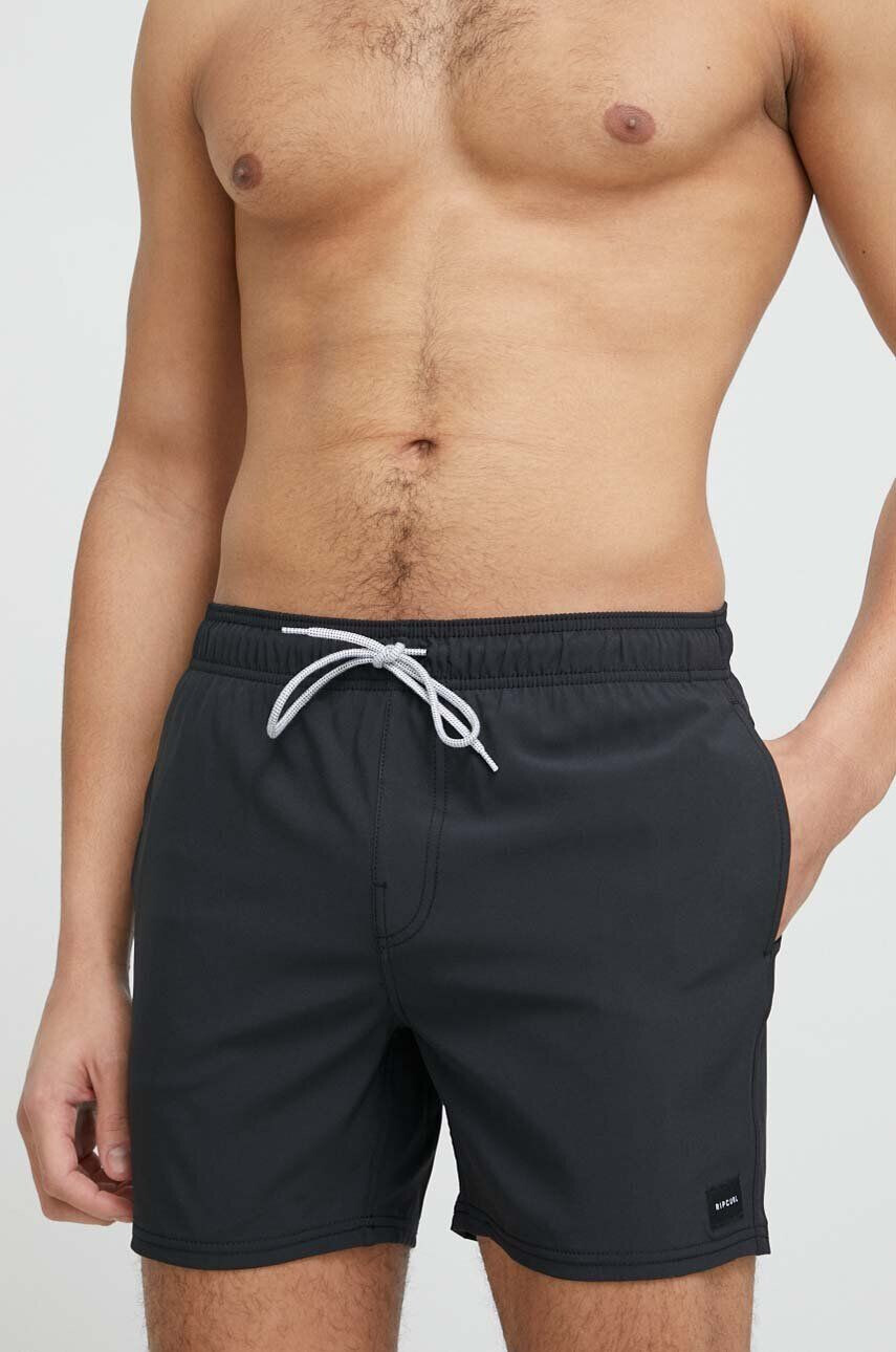 Rip Curl pantaloni scurti de baie culoarea negru - Pled.ro