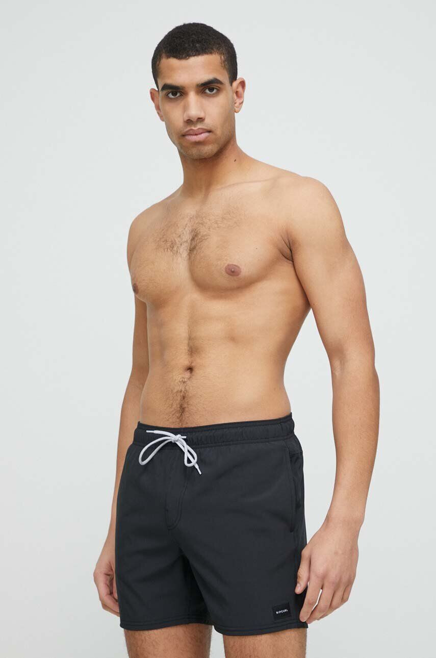 Rip Curl pantaloni scurti de baie culoarea negru - Pled.ro