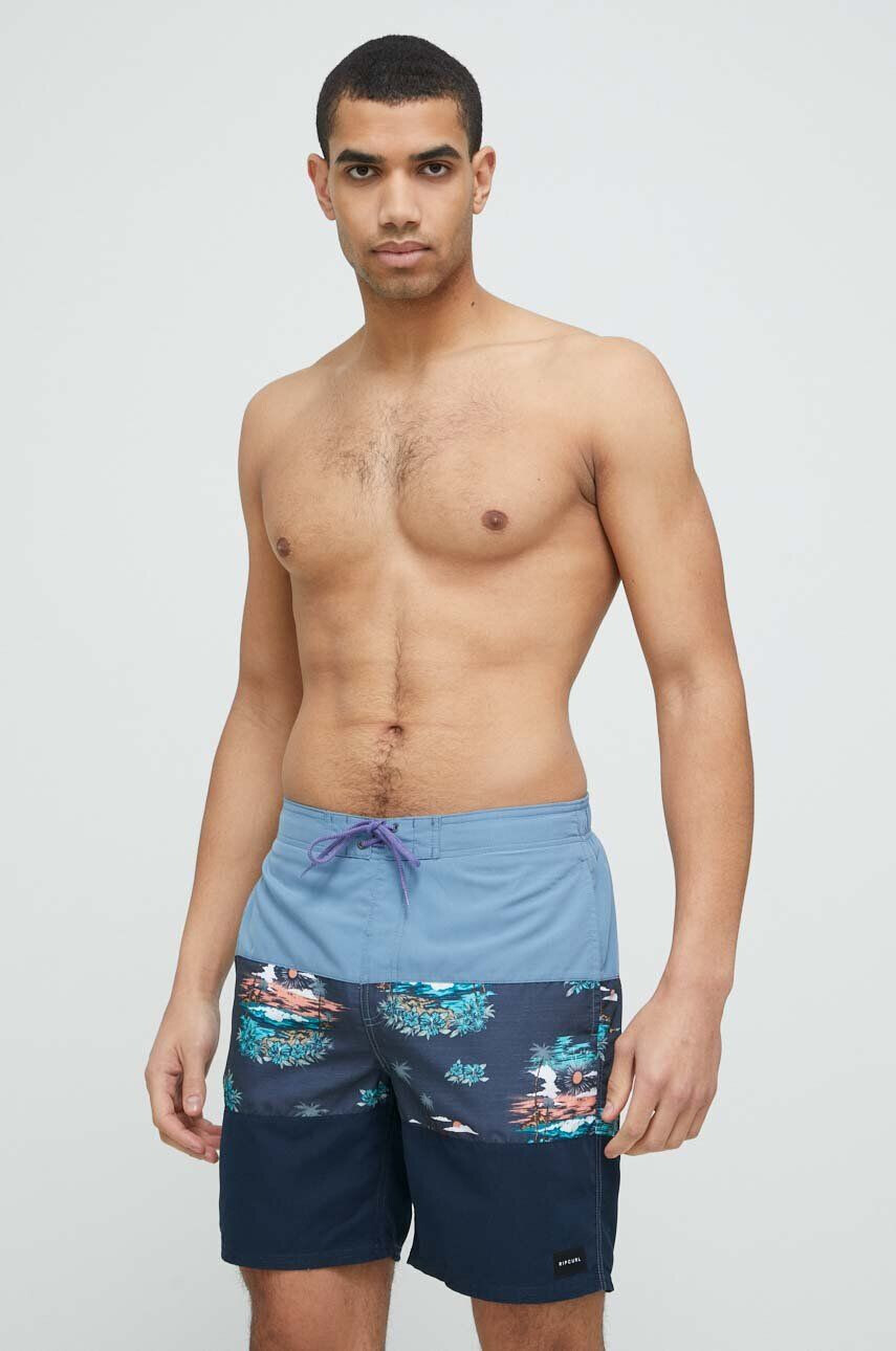 Rip Curl pantaloni scurti de baie culoarea albastru marin - Pled.ro