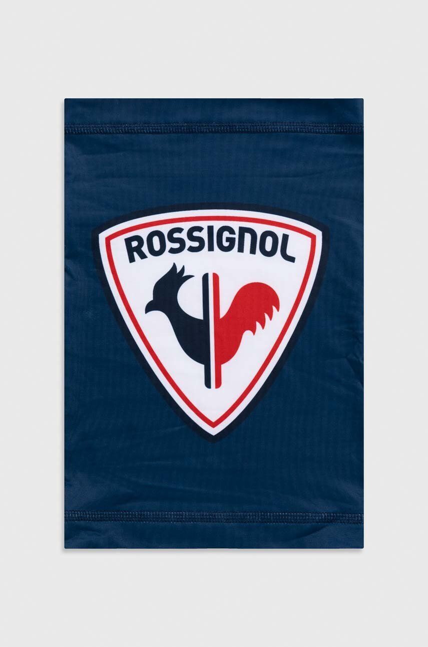 Rossignol fular impletit culoarea negru cu imprimeu - Pled.ro