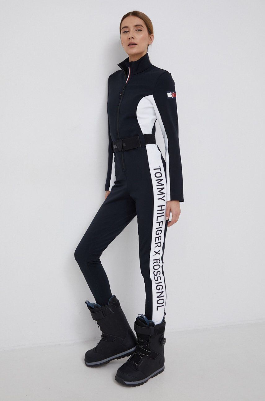 Rossignol Salopetă x Tommy Hilfiger femei culoarea negru - Pled.ro