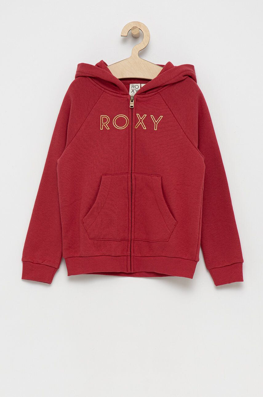 Roxy bluza copii culoarea galben - Pled.ro