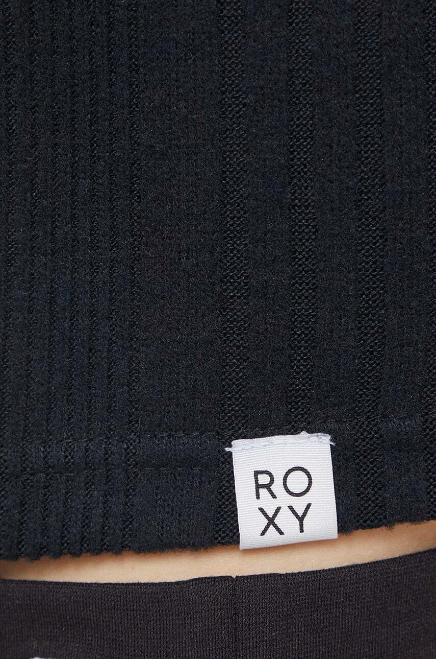 Roxy cardigan femei culoarea negru light - Pled.ro