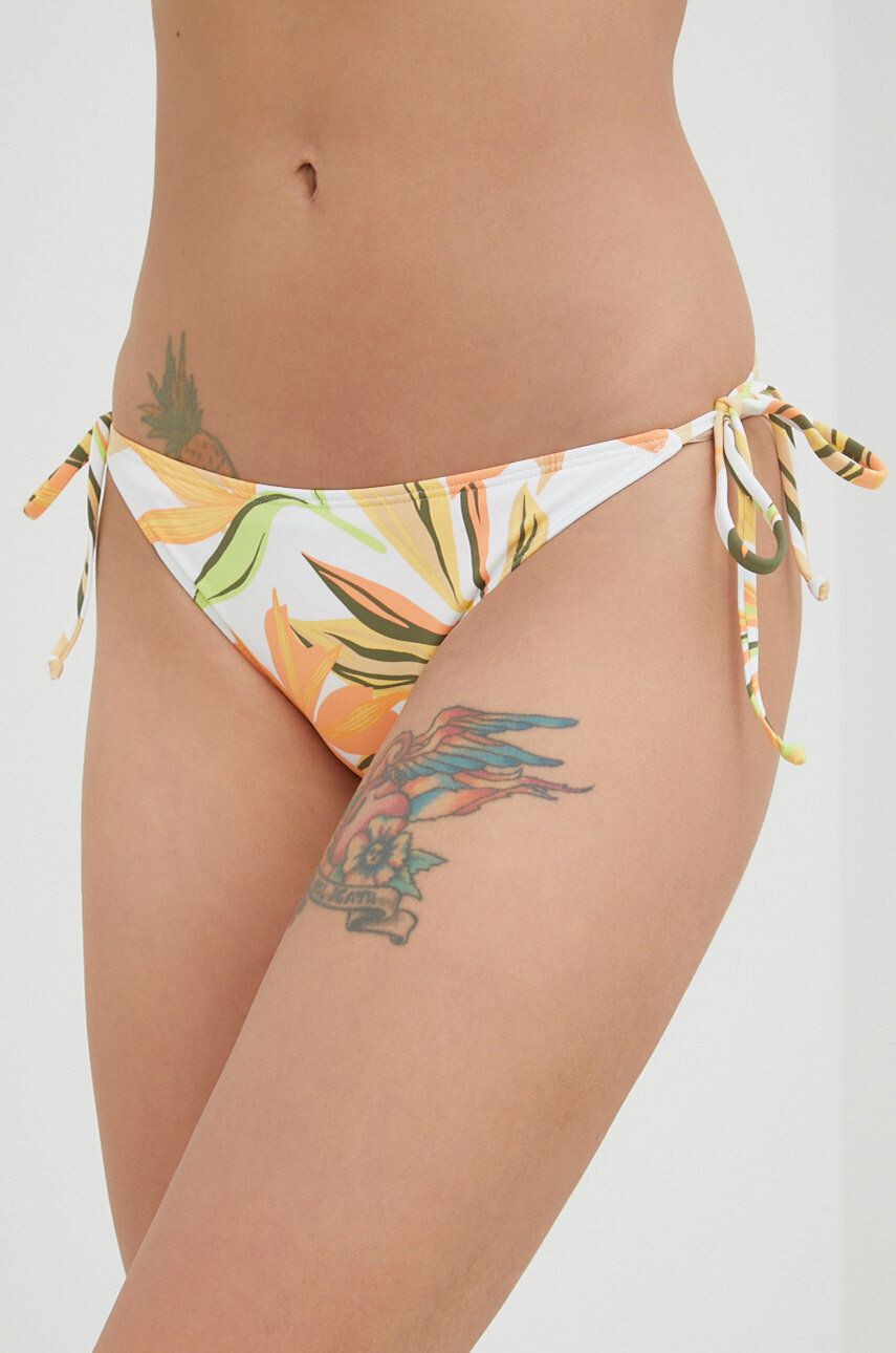 Roxy chiloti de baie culoarea alb - Pled.ro