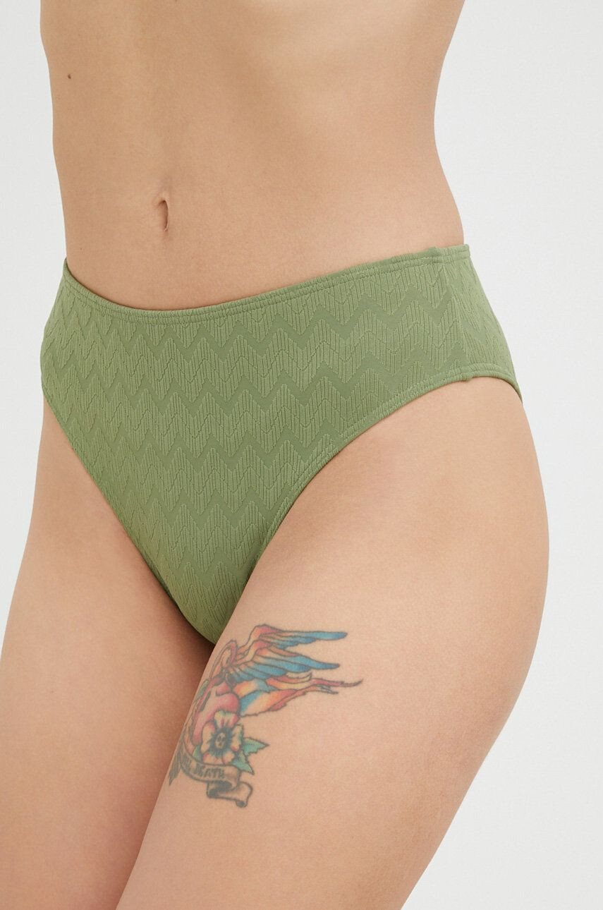 Roxy chiloti de baie culoarea verde - Pled.ro