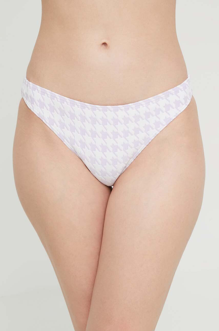 Roxy chiloti de baie culoarea violet - Pled.ro