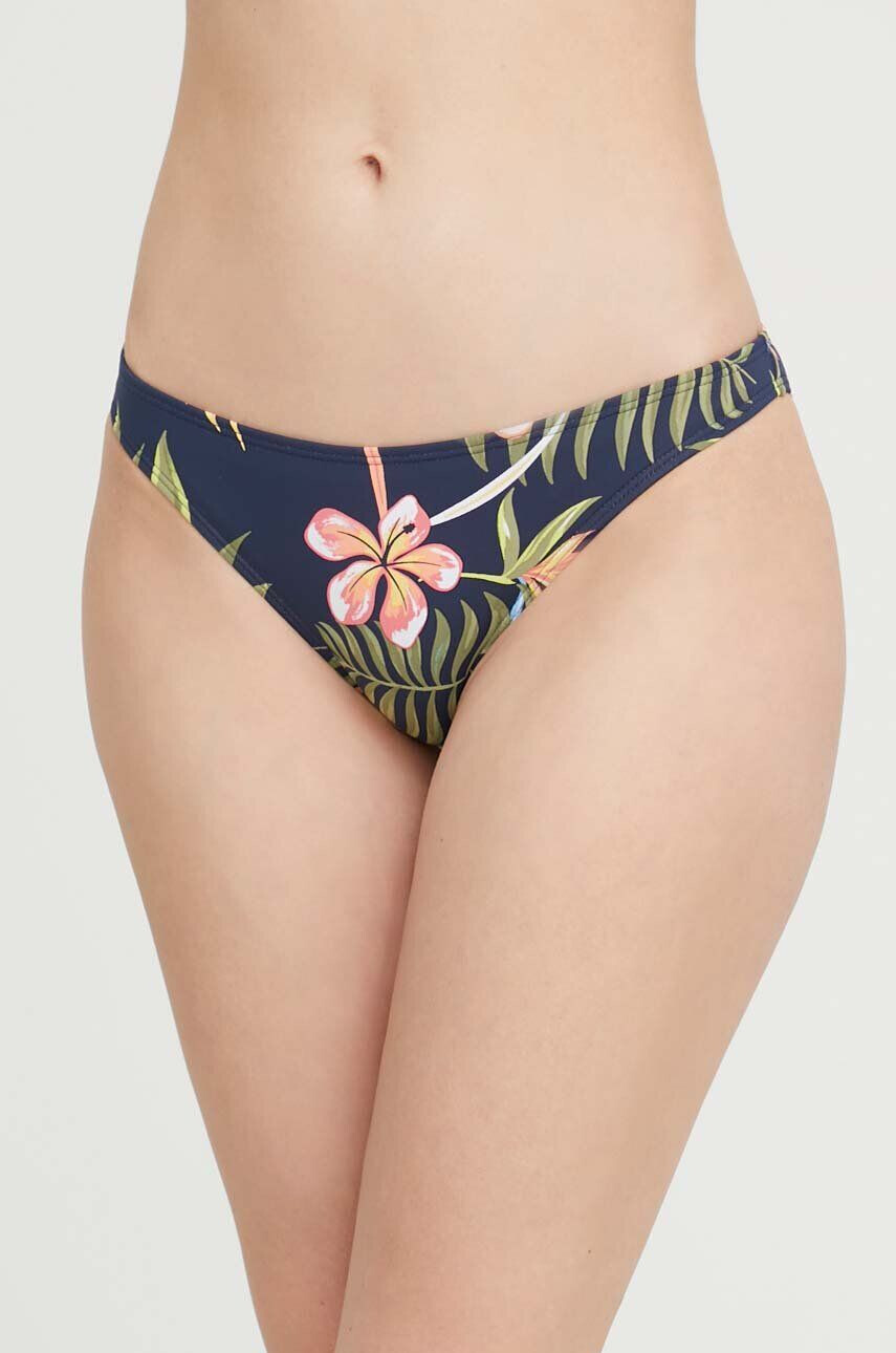 Roxy chiloti de baie culoarea albastru marin - Pled.ro