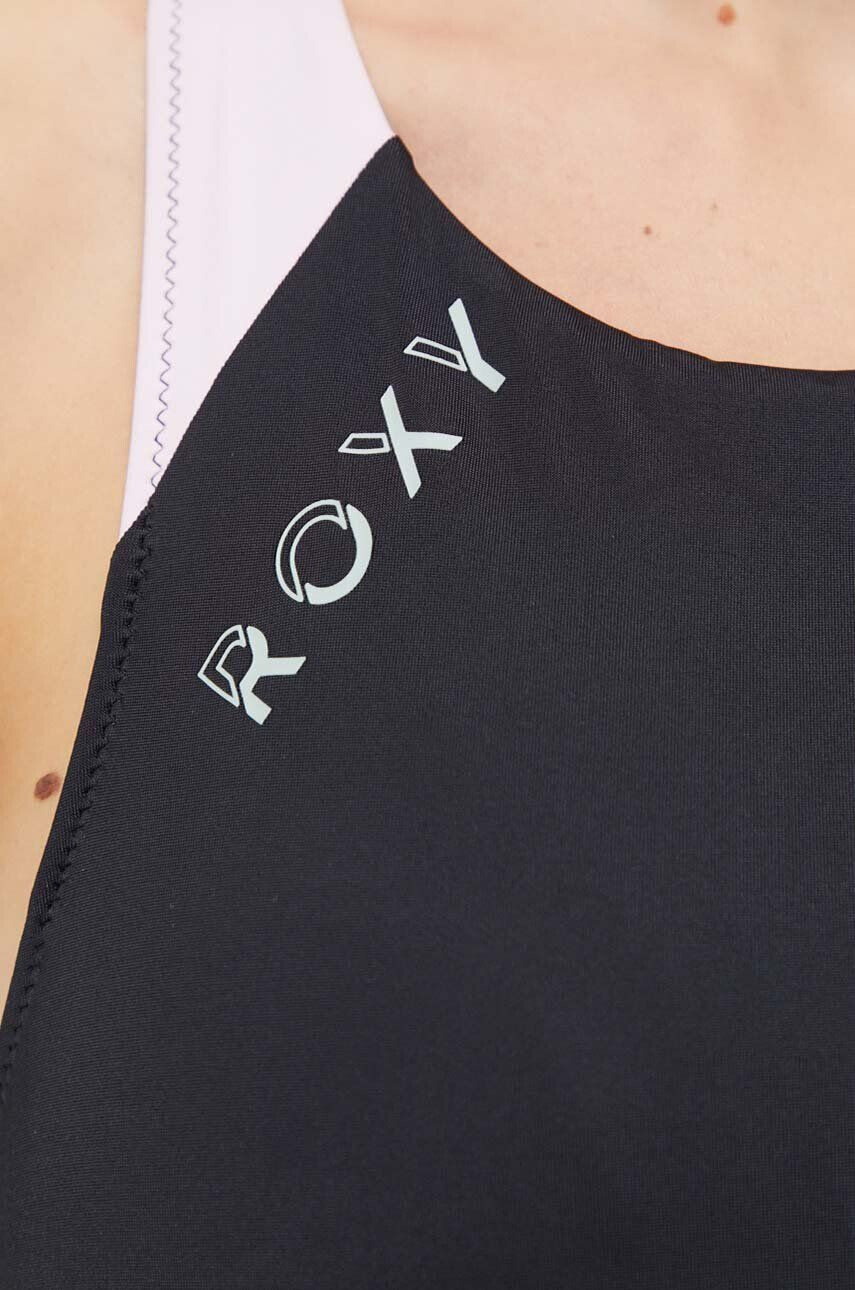 Roxy costum de baie dintr-o bucată Active Tech culoarea negru cupa usor rigidizata - Pled.ro