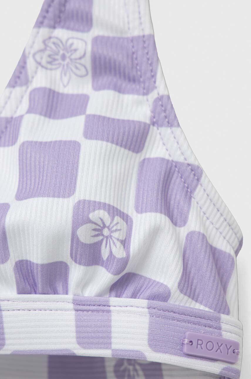 Roxy costum de baie pentru copii din două piese culoarea violet - Pled.ro