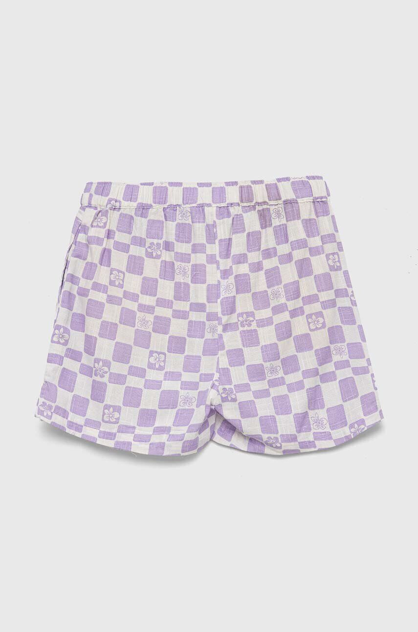 Roxy pantaloni scurti copii culoarea violet modelator - Pled.ro