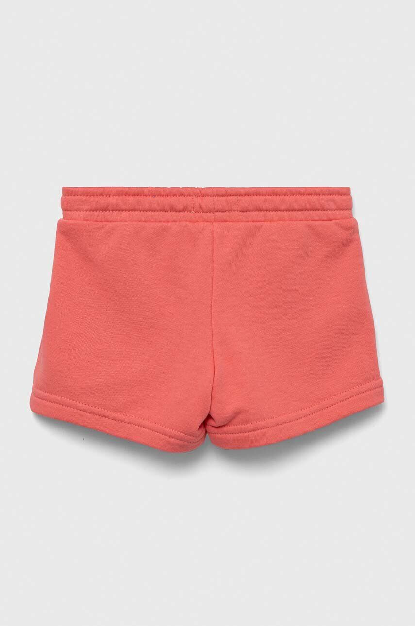 Roxy pantaloni scurti copii culoarea portocaliu neted talie reglabila - Pled.ro