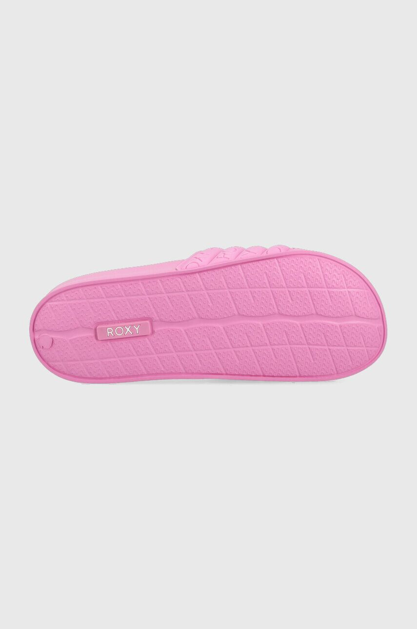 Roxy papuci femei culoarea roz - Pled.ro