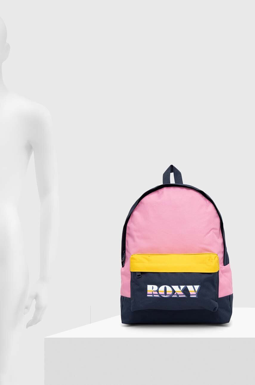 Roxy rucsac femei culoarea verde mare neted - Pled.ro