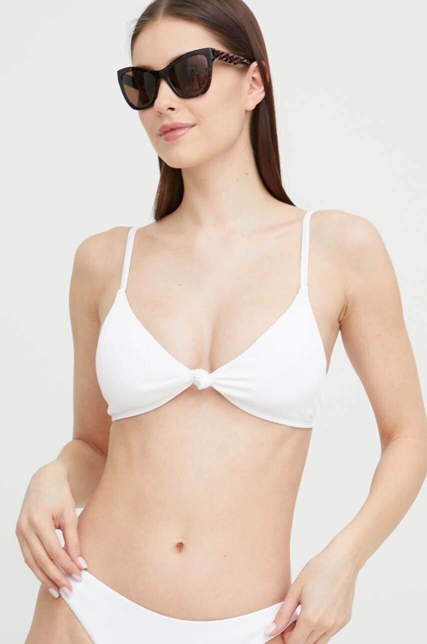 Roxy sutien de baie culoarea alb cupa usor rigidizata - Pled.ro