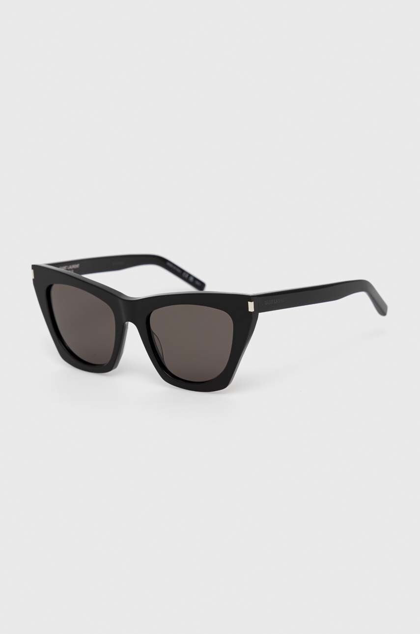 Saint Laurent ochelari de soare femei culoarea negru - Pled.ro