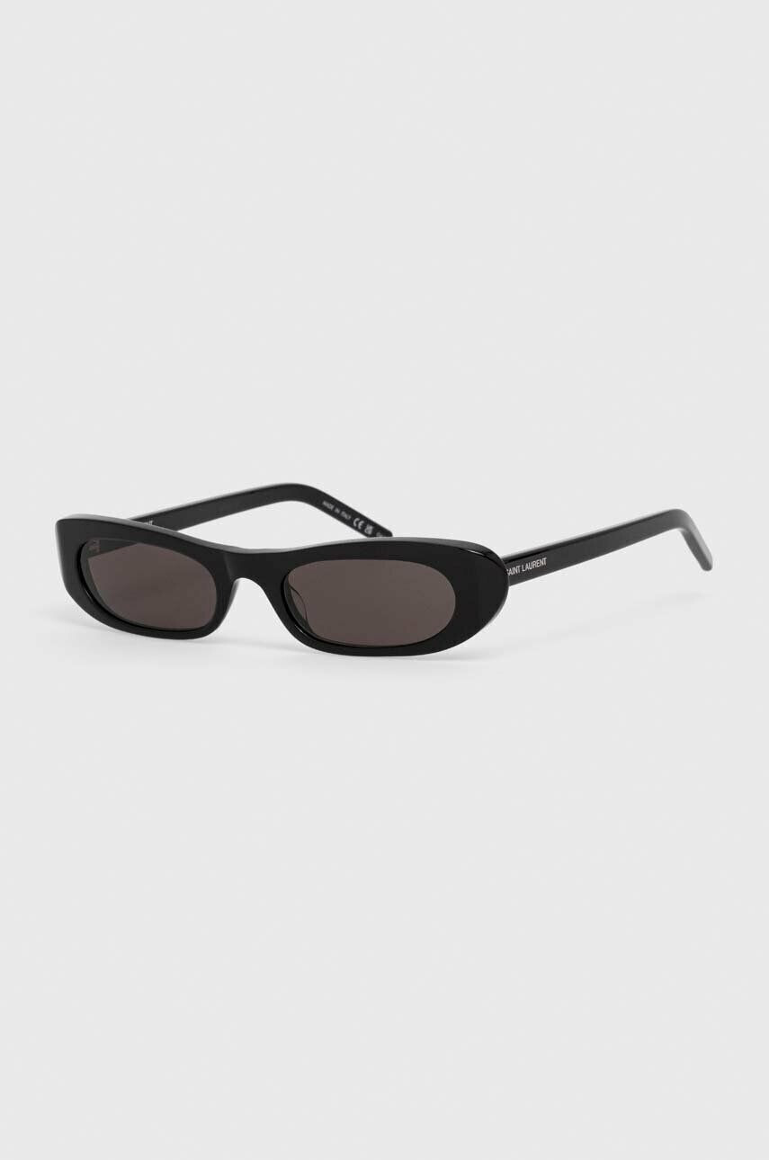 Saint Laurent ochelari de soare femei culoarea negru - Pled.ro