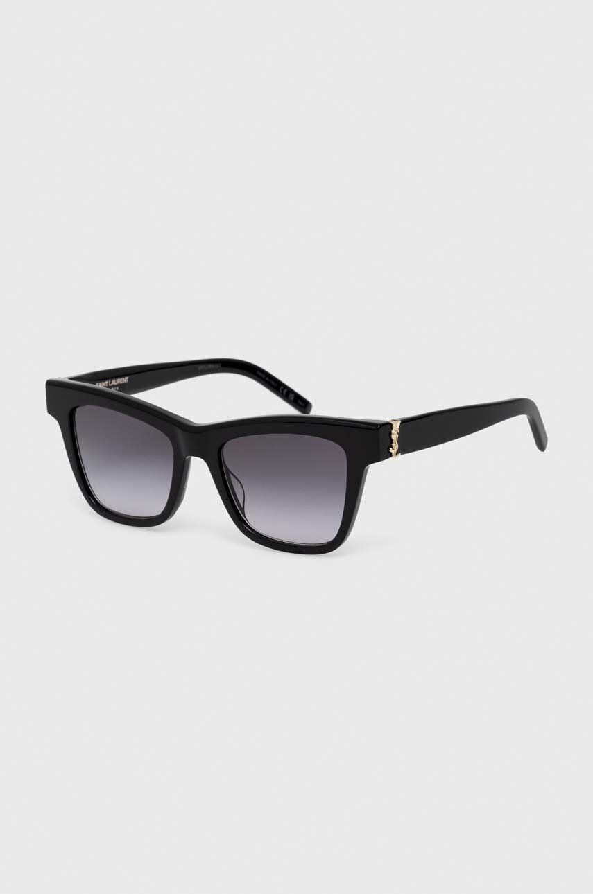 Saint Laurent ochelari de soare femei culoarea negru - Pled.ro