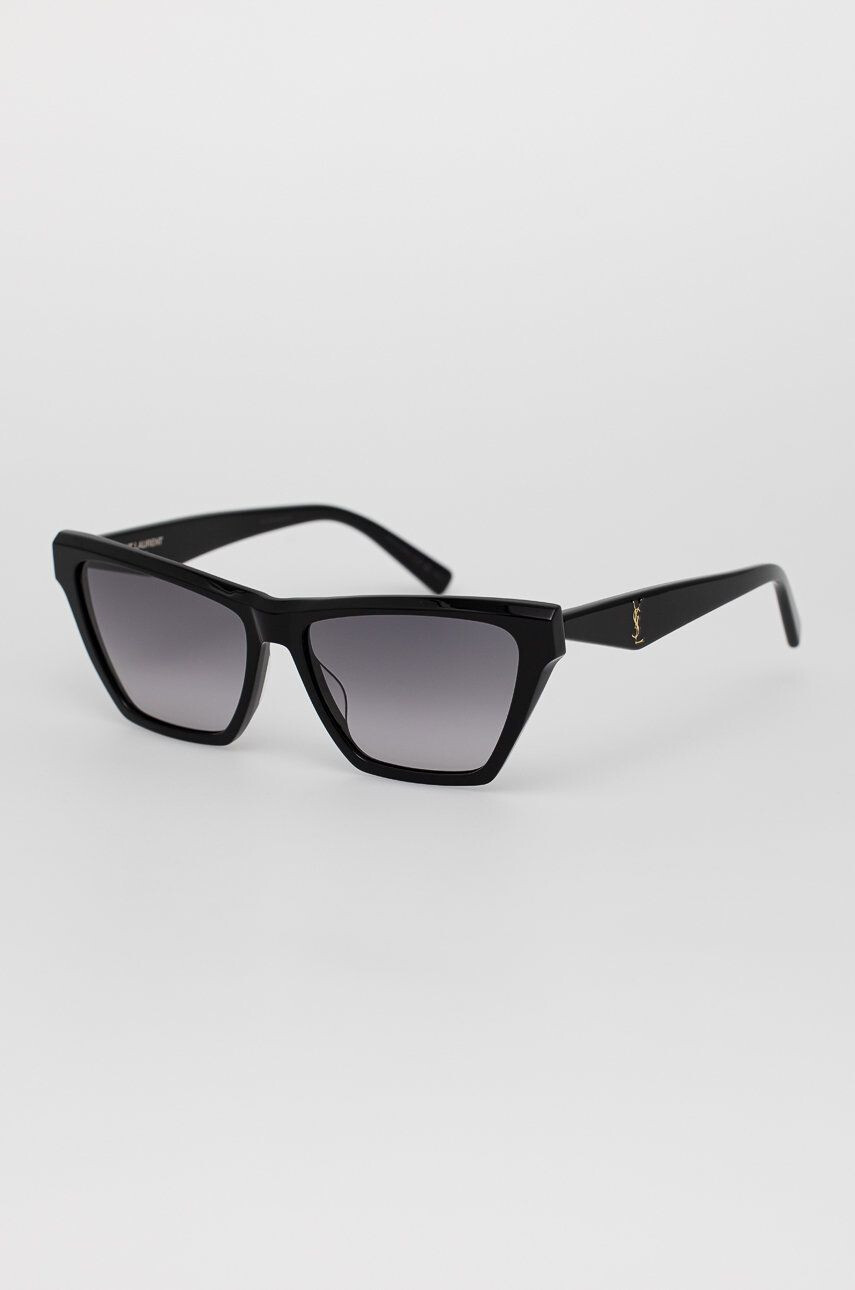 Saint Laurent ochelari de soare femei culoarea negru - Pled.ro