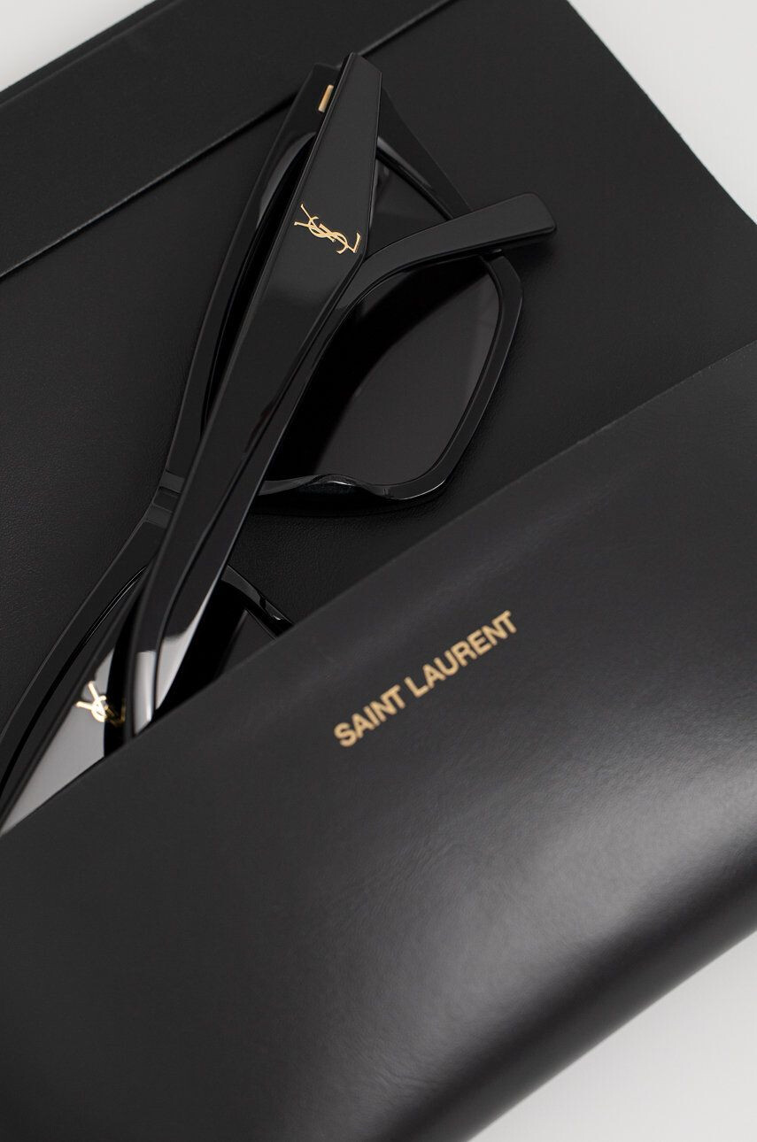 Saint Laurent ochelari de soare femei culoarea negru - Pled.ro