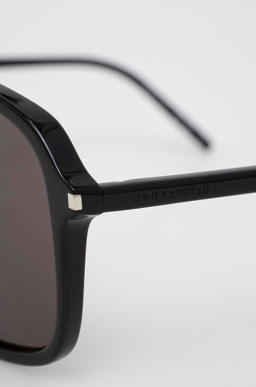 Saint Laurent ochelari de soare barbati culoarea negru - Pled.ro