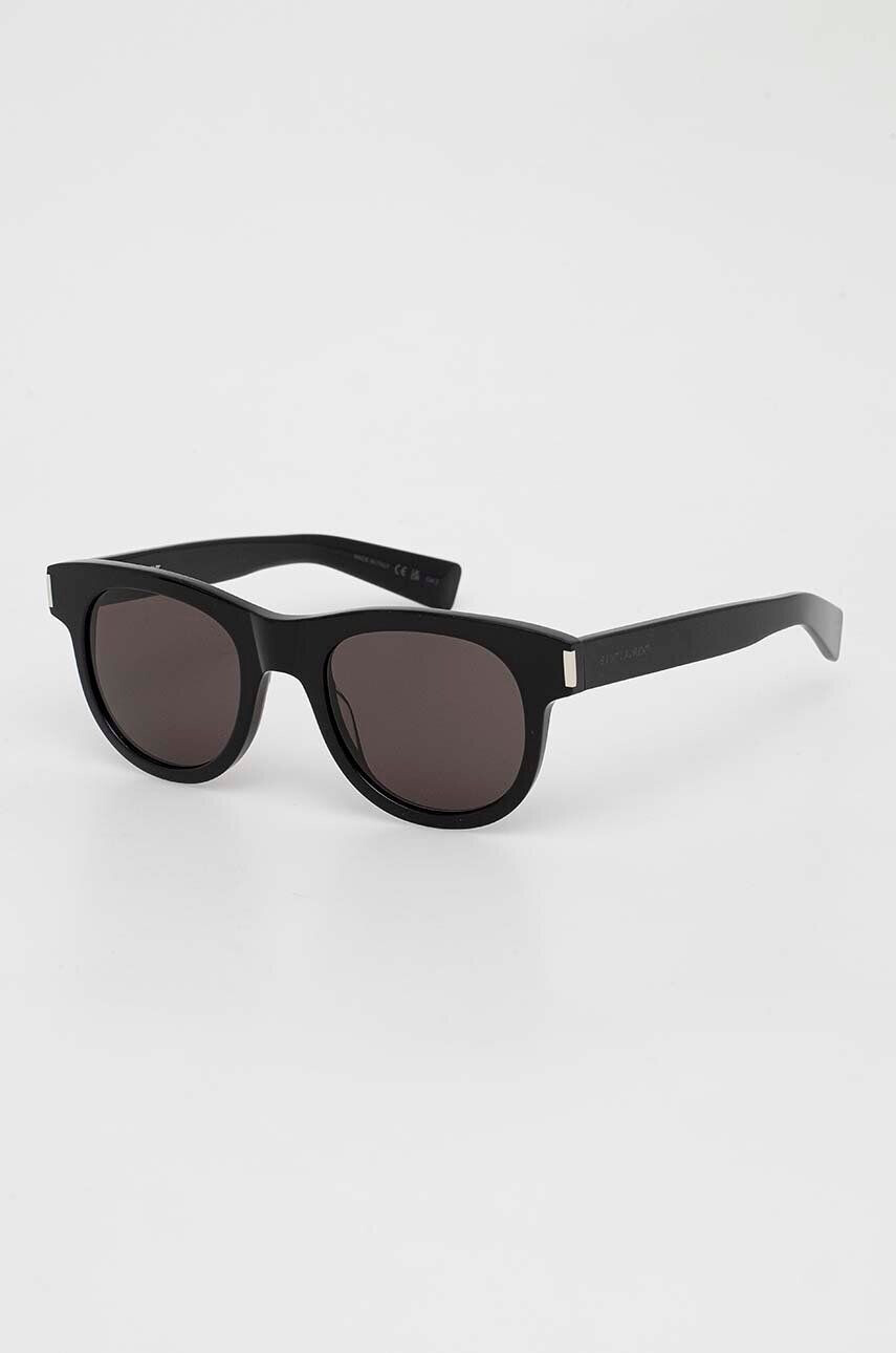 Saint Laurent ochelari de soare culoarea negru - Pled.ro