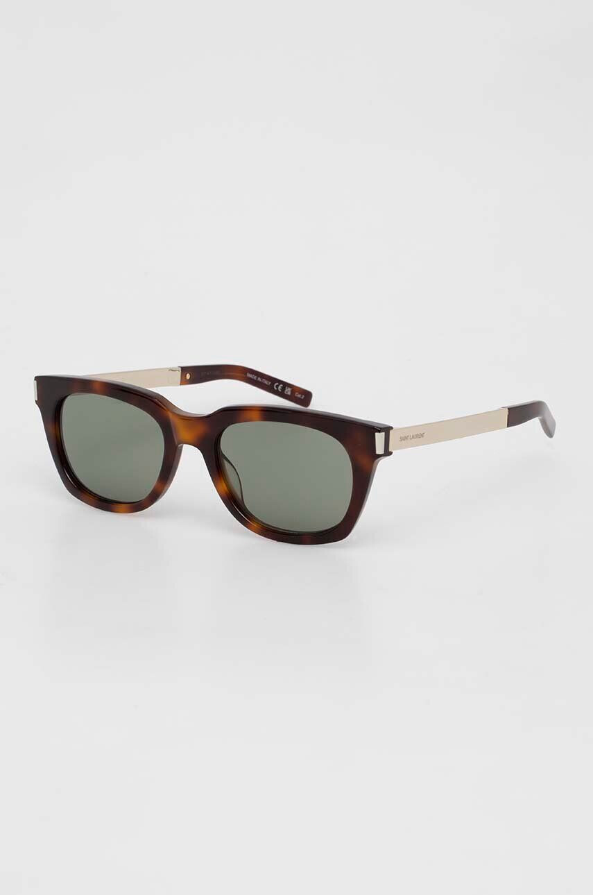 Saint Laurent ochelari de soare culoarea maro - Pled.ro