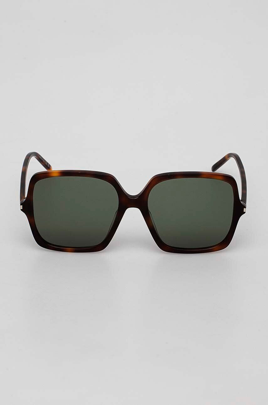 Saint Laurent ochelari de soare femei culoarea maro - Pled.ro