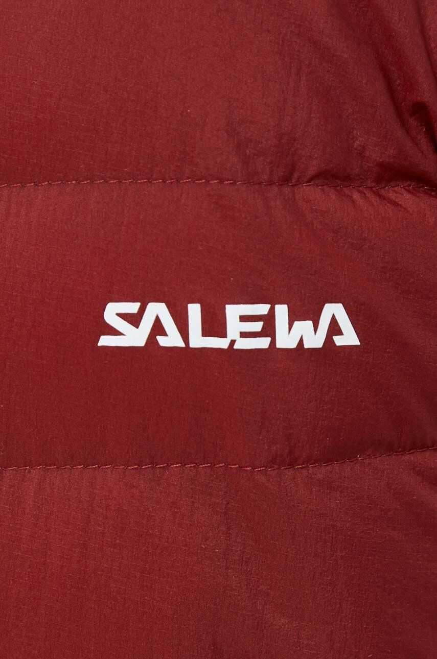 Salewa geaca sport din puf Brenta culoarea bordo - Pled.ro