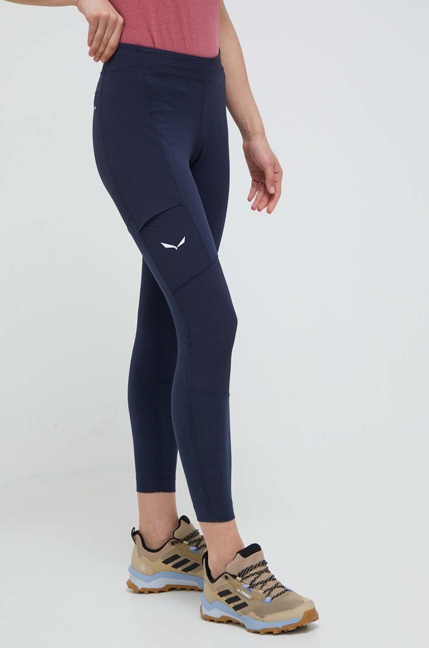 Salewa leggins sport Lavaredo femei culoarea roz neted - Pled.ro