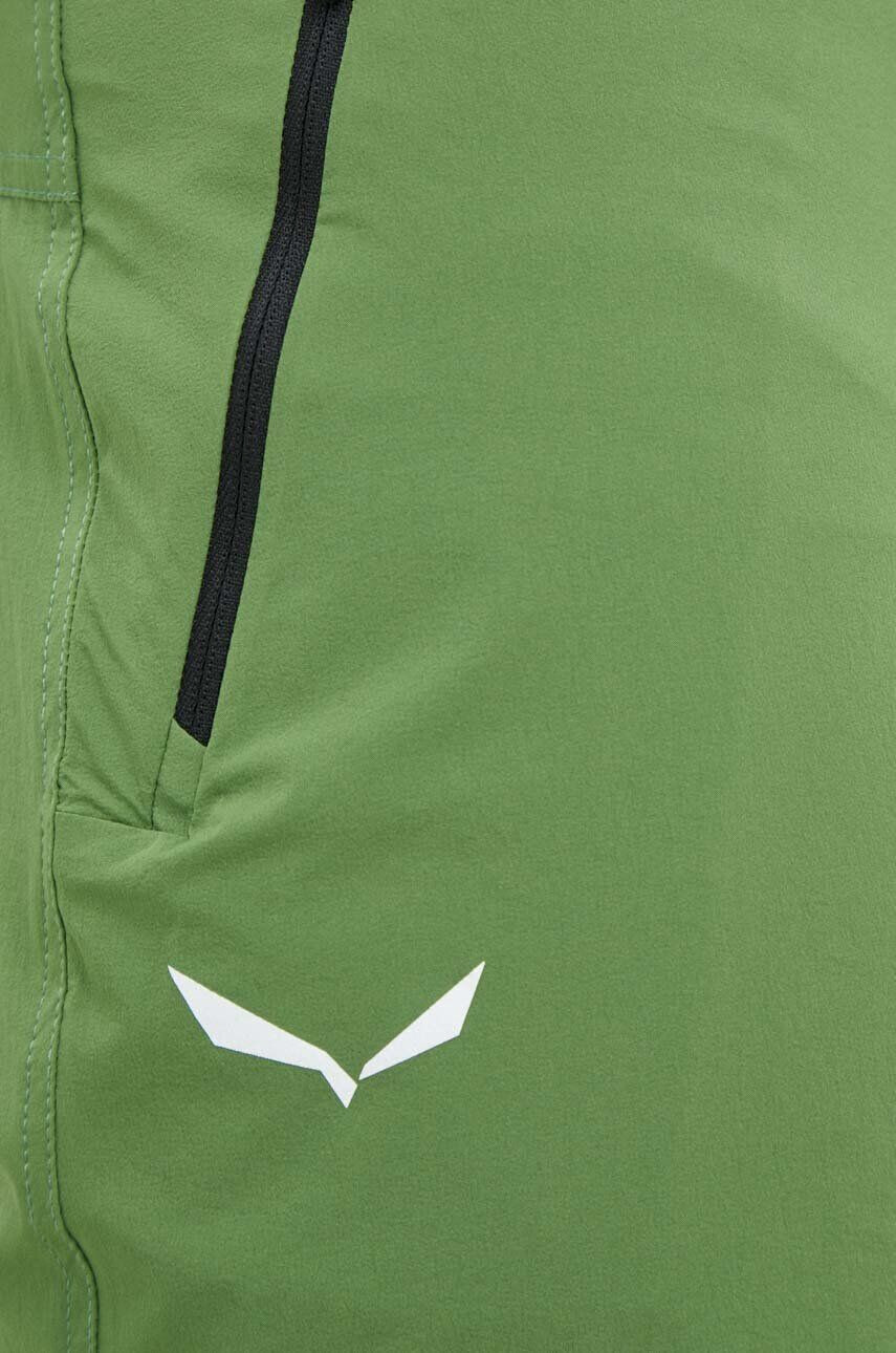 Salewa pantaloni scurți outdoor Talveno barbati culoarea verde - Pled.ro