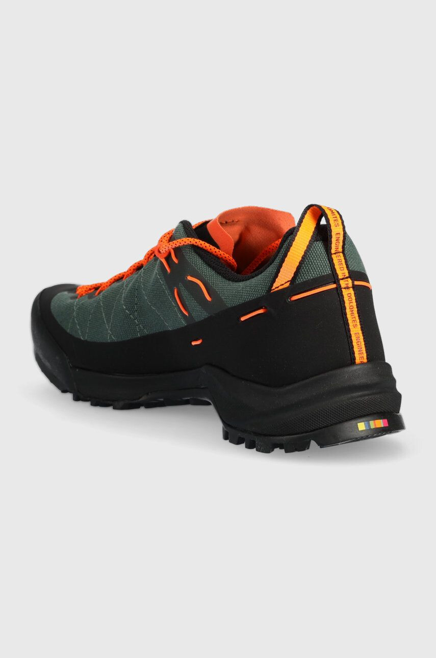 Salewa pantofi Wildfire Canvas barbati culoarea verde - Pled.ro