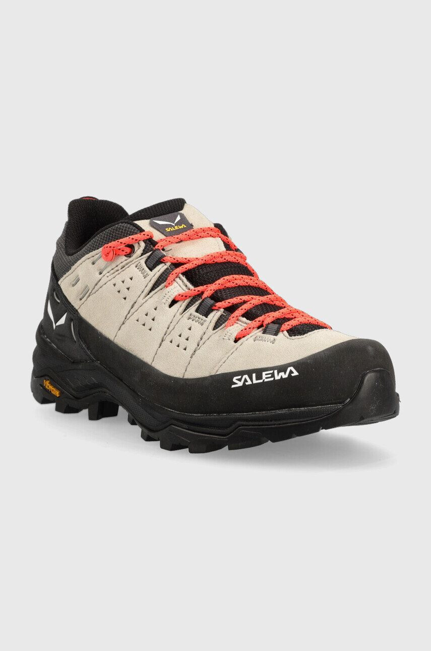 Salewa pantofi Alp Trainer 2 femei culoarea bej - Pled.ro