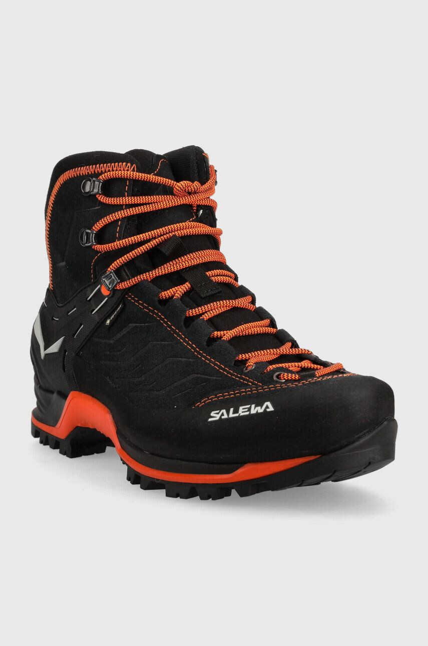 Salewa pantofi Mountain Trainer Mid GTX barbati culoarea negru - Pled.ro